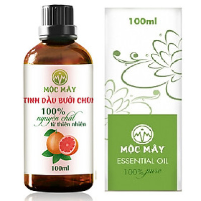 Tinh dầu Bưởi Chùm (bưởi Hồng, bưởi Úc) 100ml Mộc Mây - tinh dầu thiên nhiên nguyên chất 100% - chất lượng và mùi hương vượt trội