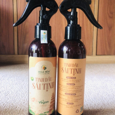 Tinh dầu xịt Sái Tịnh 100ml- Hoa Nén - Vegan - Kh.ử m.ùi, làm sạch kh.ông gi.an th.ờ t.ự, ng.ăn c.ôn tr.ùng