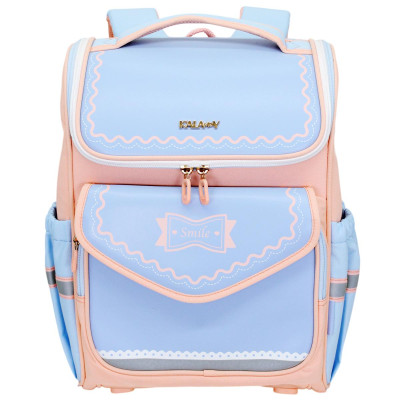 Ba Lô Chống Gù - Kala Y TC2587_BT.0039 - Màu Xanh Da Trời - Tặng Kèm Túi Vải