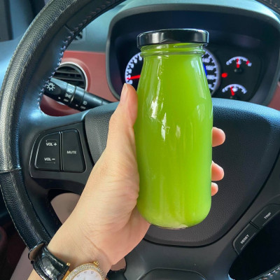 Bột rau má hữu cơ nguyên chất sấy lạnh Dalahouse - Giải độc, mát gan, thanh nhiệt cơ thể, giảm mụn, đẹp da