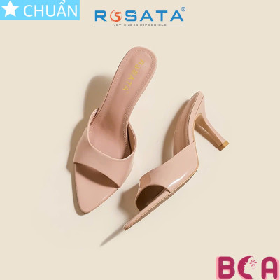 Dép guốc gót nhọn cao 5 phân RO663 ROSATA tại BCASHOP tôn dáng, êm chân kết hợp mọi set đồ đều rất thời trang