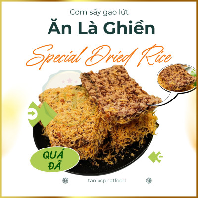 CƠM SẤY GẠO LỨT TÂN LỘC PHÁT BỊCH 130G