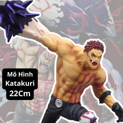 Mô Hình Katakuri Tư Thế Chiến Đấu 22cm Mô hình One Piece Cao Cấp, Figure Mô Hình Anmie One Piece Luffy Vua Hải Tặc