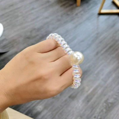 Combo 5 kẹp tóc, kẹp càng cua đính kèm ngọc trai, cột tóc Hàn Quốc cực đẹp KT28