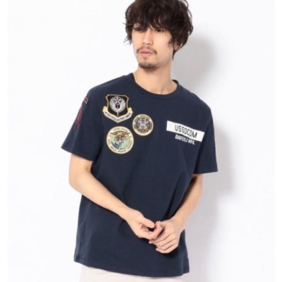 Áo thun phong cách Retro_không quân_phi công