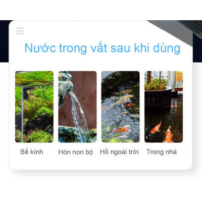 Đèn UV 200W AQUA SUV+ Diệt Khuẩn, Rêu Tảo Hồ Cá Koi , Xử Lý Nước Thải, Nước Sinh Hoạt Trong 7 Ngày