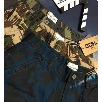 Quần ngắn_short kaki OCGL túi hộp_dã ngoại