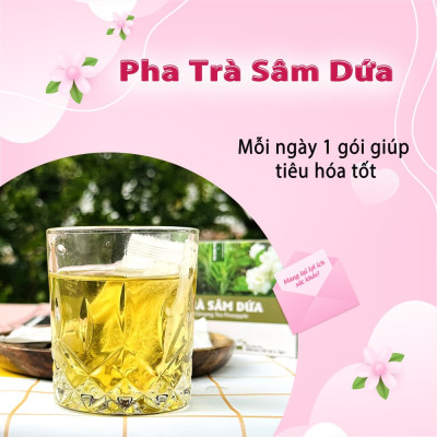 Trà Sâm Dứa Hoa Nhài Hộp 30 Túi Lọc Của Siêu Thị Thiên Nhiên
