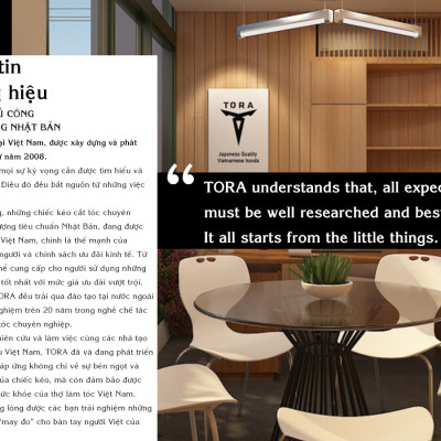 Kéo tỉa tóc TORA TM-2303