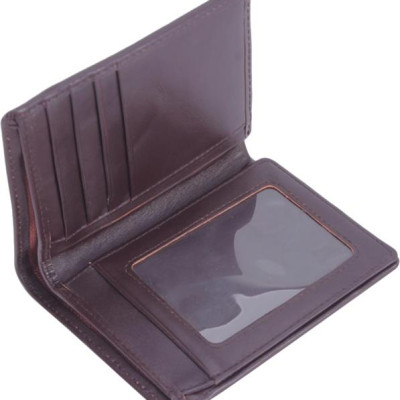 Ví Nam Kiểu Đứng Huy Hoàng HT2109 (12.5 x 10 cm) - Nâu