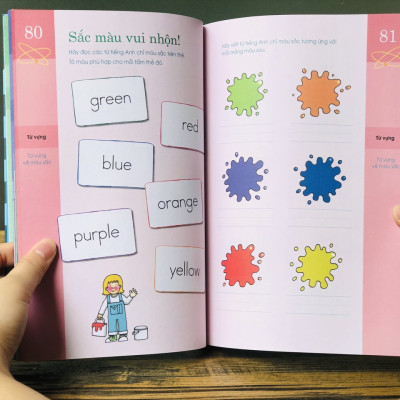 Brain Quest 1 - sách phát triển tư duy - Genbooks ( song ngữ anh việt, 6 - 7 tuổi )