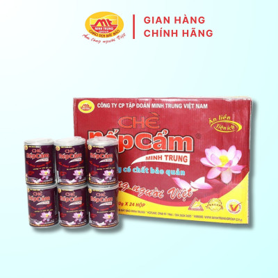 Chè nếp cẩm Minh Trung 240g - Chè Nếp Cẩm 24 (thùng 24 lon)