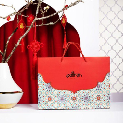 Quà Tặng Nhụy hoa nghệ tây Saffron và Trà hoa Cao Cấp