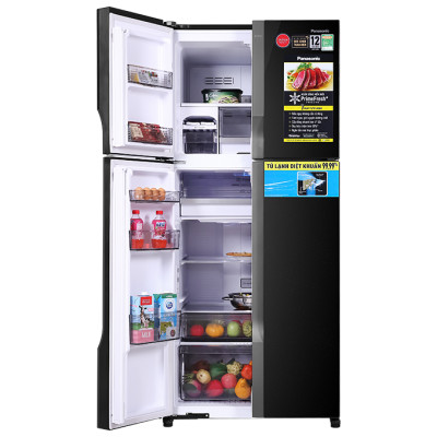 Tủ lạnh Panasonic Inverter 550 lít NR-DZ601VGKV - Ngăn đông mềm siêu tốc - Hàng chính hãng