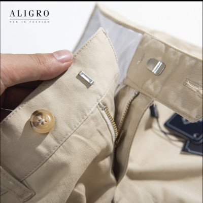 Quần kaki nam màu be Aligro ALGK055
