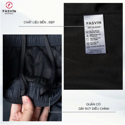 Bộ quần áo thể thao nam FASVIN BD24637.HN chất vải gió dán 02 lớp dày dặn ấm áp