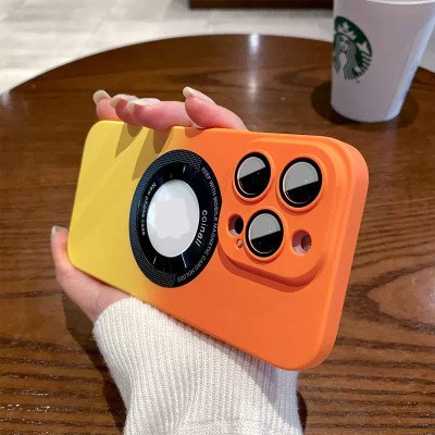 Ốp lưng Maqsafe bảo vệ camera cho iPhone 13 Pro / 13 Pro Max / 14 Plus / 14 Pro / 14 Pro Max hiệu HOTCASE Maqsafe Label trang bị kính cường lực shaphia chống chói cho Camera hỗ trợ chụp ảnh ngoài trời nắng gắt và ngược sáng - hàng nhập khẩu