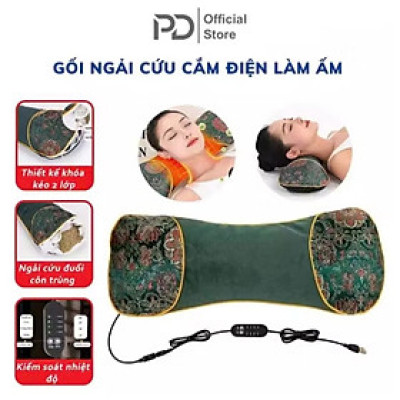 GỐI NGÃI CỨU XÔNG ĐIỆN GIÚP CẢI THIỆN SỨC KHỎE GIẤC NGỦ NGON HÀNG CHUẨN CHẤT LƯỢNG CHO MỌI GIA ĐÌNH 