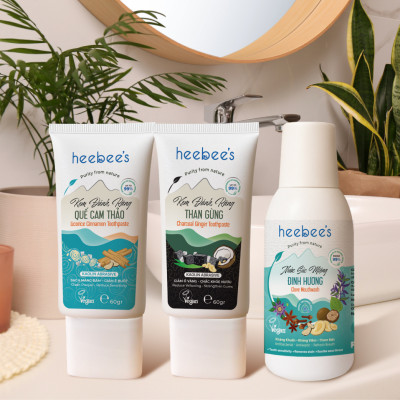 Nước Súc Miệng Thảo Dược Thuần Chay Chiết Xuất Đinh Hương Sạch khuẩn, Thơm Mát 150ml