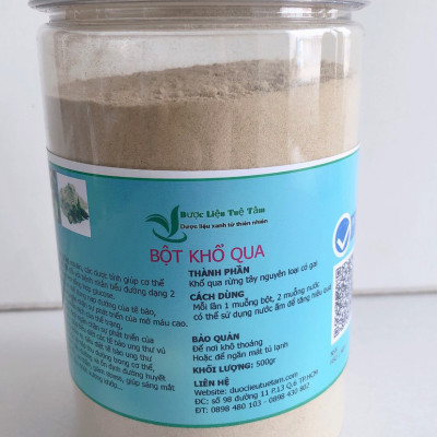 Bột khổ qua - Bột mướp đắng rừng - Hủ 500gr