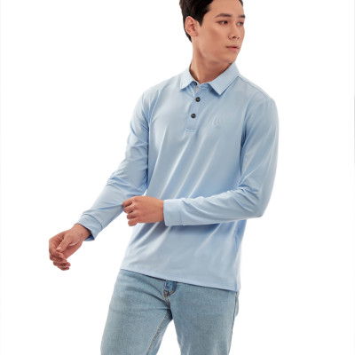 Áo Thun Nam Dài Tay Aligro Chất Liệu Cotton Cao Cấp, Siêu Mềm Mại, Dày Dặn, Cực Dễ Chịu, Thấm Hút Tốt ALGAPD054