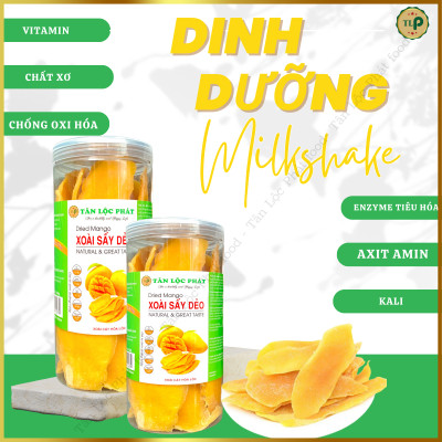 XOÀI SẤY DẺO TÂN LỘC PHÁT BỊCH 150G - THƠM DẺO KHÔNG XƠ - ĐỒ ĂN VẶT YÊU THÍCH