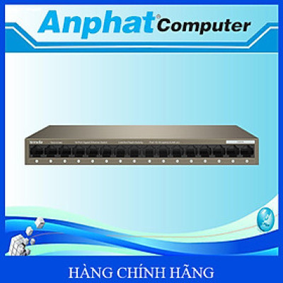 Bộ chia mạng 16 cổng tốc độ 1000Mbps Switch TEG1016M Tenda - Hàng Chính Hãng