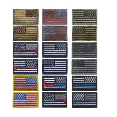 Patch ủi nhiệt_may hình cờ Mỹ lên quần áo_ba lô_túi xách