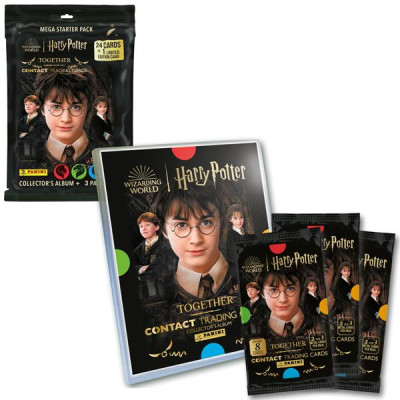 Bộ Thẻ Hình Khởi Đầu Harry Potter Contact 2 - Panini (Mẫu Sản Phẩm Bên Trong Là Ngẫu Nhiên)