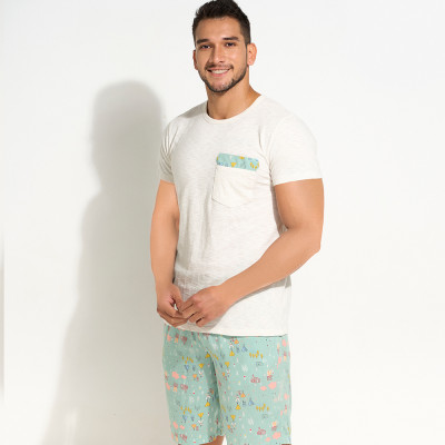 Bộ shorts thun nam Vincy MST010W11