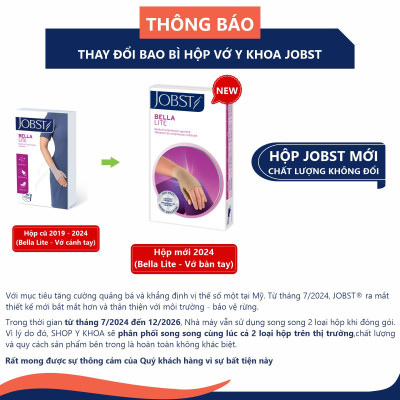 Vớ găng tay JOBST Bella Lite hỗ trợ điều trị phù bạch huyết