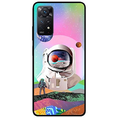Ốp lưng dành cho Xiaomi Redmi Note 11 Pro mẫu Phi Hành Phản Chiếu