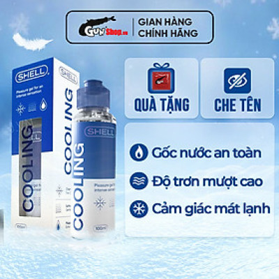 Gel bôi trơn mát lạnh - Shell Cooling - Chai 100ml