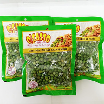 3 gói Đậu Hòa Lan Sấy Giòn Vị Muối O