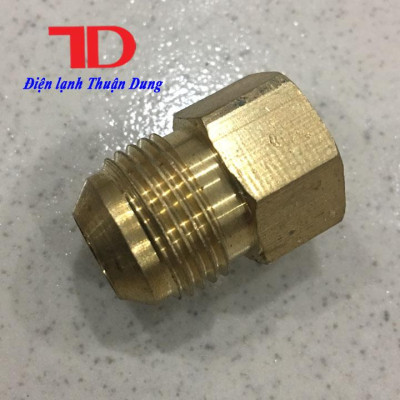 Combo 10 ốc tán hàn ống đồng răng ngoài phi 6 hàng chính hãng - Điện Lạnh Thuận Dung