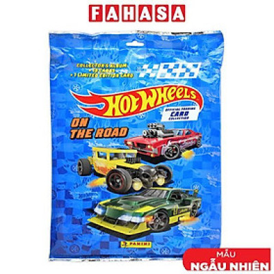 Bộ Thẻ Hình Khởi Đầu Hot Wheels - Panini (Sản Phẩm Bên Trong Là Ngẫu Nhiên)