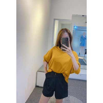 Baciami-Áo Thun Len Gân Tay Dài