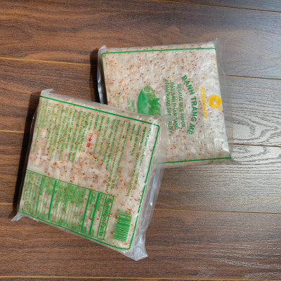 Combo 10 Bánh tráng mè 400g/gói (Bánh tráng mè, bánh tráng gỏi cuốn mè Hồng Phát đặc sản Phan Rang)