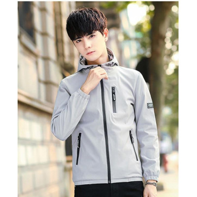 Áo khoát nam đẹp dây kéo ngực có nón cao cấp mẫu mới cực chất-A1037