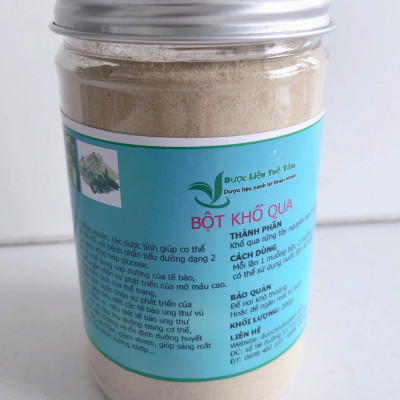 Bột khổ qua - Bột mướp đắng rừng - Hủ 500gr