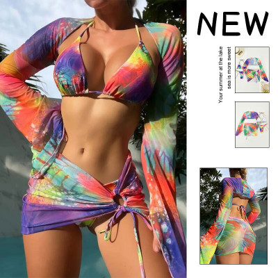 BỘ BIKINI ĐI BIỂN 4 MÓN SIÊU HOT