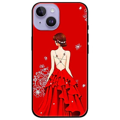 Ốp lưng dành cho Iphone 14 - Iphone 14 Plus - Iphone 14 Pro - Iphone 14 Pro Max - Cô Gái Hai Dây