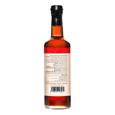 Thùng 6 chai nước mắm nhỉ Làng Chài Xưa Nhãn Đỏ 500ml/chai truyền thống vị gu ông bà