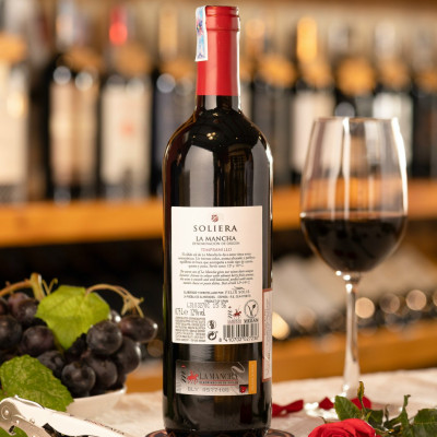 Vang SOLIERA Temparnillo La Mancha