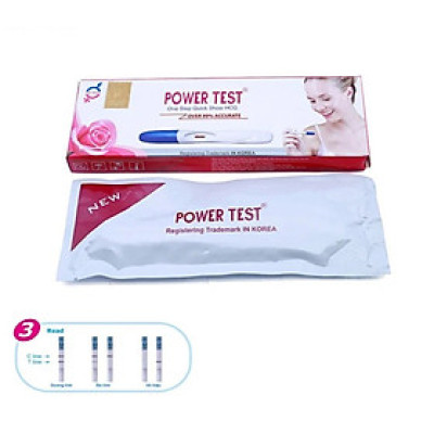 Bộ 3 Bút Thử Thai Nhanh Powertest - 100% Hàng Chính Hãng - Che Tên Sản Phẩm