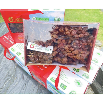 Nho khô nguyên cành THOMPSON Úc Dried Grapes Adora st Food (mẫu Quà Tết 1kg/hộp) ngon, bổ dưỡng, giàu vitamin, khoáng chất tự nhiên - OZ Slim Store