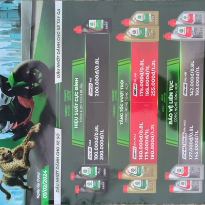 Dầu nhớt xe số Castrol Activ Vistra 20W-50 (800ML)