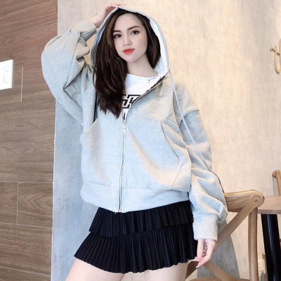 ÁO HOODIE - ÁO KHOÁC NỈ NGOẠI Tay Phồng (HD2000 - Form Dơi)