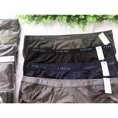 Quần Lót Nam Tam Giác Thông Hơi, Quần Sịp Nam QN01 Nhật Lưới Thoáng Khí Kháng Khuẩn