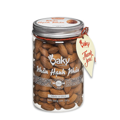 Quà Tặng Oaky - Combo Hạt Dinh Dưỡng Cao Cấp Hạnh Nhân, Quả Óc Chó, Hạt Hỗn Hợp - Tặng Túi Giấy Sang Trọng